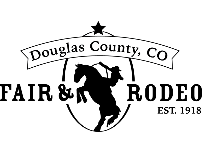 Logo for 2025 Douglas County Fair & Rodeo