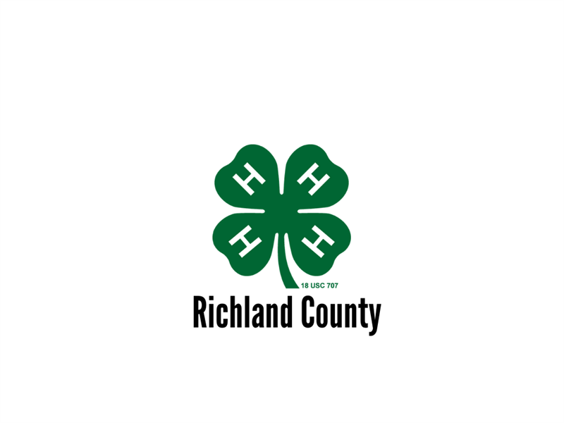 Logo for 2025 Richland County 4-H Fair